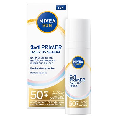 Nivea Sun Nivea Sun Nemlendirici Primer Serum SPF50 30 ml