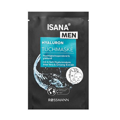 Isana Men Isana Men Hydro Power Nemlendirici Kağıt Maske Tüm Ciltler İçin 1 adet