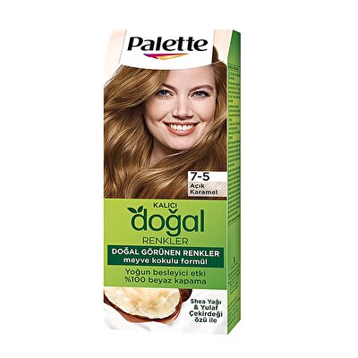 Palette Palette Saç Boyası Natural Colors 7-5 Açık Karamel 1 adet