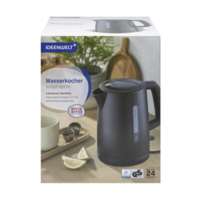 Ideenwelt Ideenwelt Kettle Siyah 1.7 LT 2200W