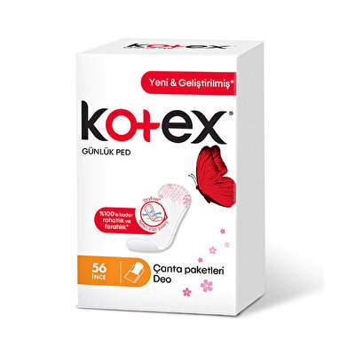 Kotex Kotex Günlük Ped Parfümlü 56'lı