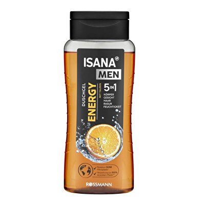 Isana Men Isana Men Duş Jeli 5 in 1 Energy 300 ml
