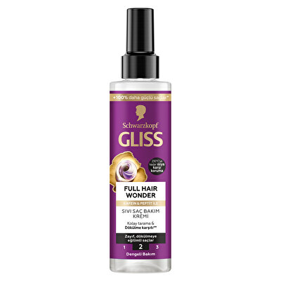 Gliss Gliss Full Hair Wonder Sıvı Saç Kremi 200 ml
