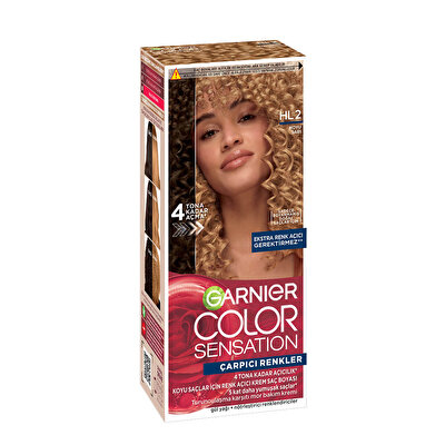 Garnier Garnier Color Sensation Saç Boyası HL2 Koyu Sarı