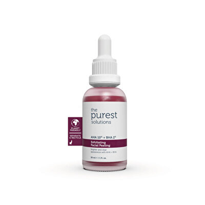 The Purest Solutions The Purest Solutions Canlandırıcı & Cilt Tonu Eşitleyici Yüz Peeling Serum 30 ml