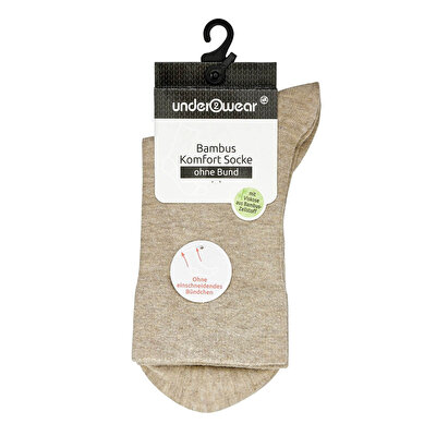 Underwear Underwear Bambu Çorap Bej Melanj 39-42