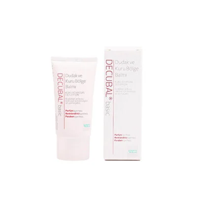 Decubal Decubal Dudak Bakım Kremi Kuru & Hassas Ciltler İçin 30 ml