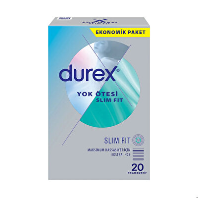 Durex Durex Kondom Yok Ötesi Slim Fit 20'li