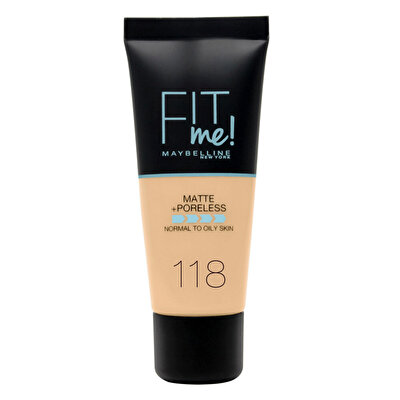 Maybelline Maybelline New York Fit Me Fondöten No:118 Nude 30 ml