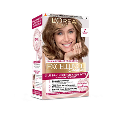 L’Oréal Paris L’Oréal Paris Excellence Creme Saç Boyası Kumral 7