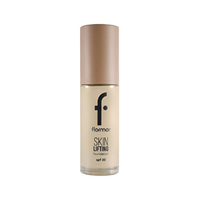 Flormar Flormar Skin Lifting Yaşlanma Karşıtı Bakım Yapan Kremsi Dokulu SPF 30 Fondöten 020 Pure Beige