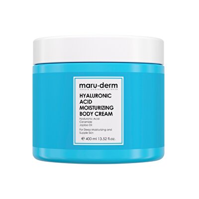Maruderm ﻿Maruderm Vücut Kremi Hyaluronik Asit Nemlendirici 400 ml