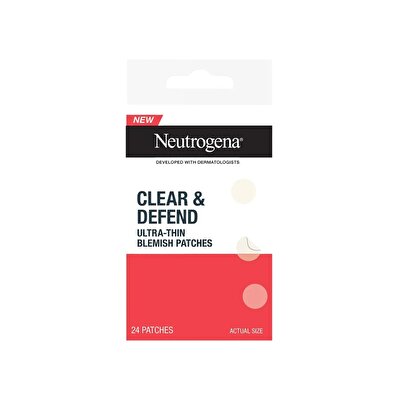 Neutrogena Neutrogena Clear & Defend Ultra Thin Blemish Patch Sivilce Bandı 24’lü