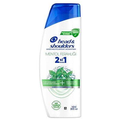 Head & Shoulders Head&Shoulders Şampuan Kepek Karşıtı Mentol Ferahlığı 300 ml