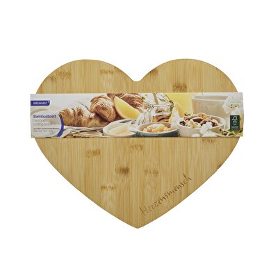 Ideenwelt Ideenwelt Bambu Sunum Tepsisi Kalp