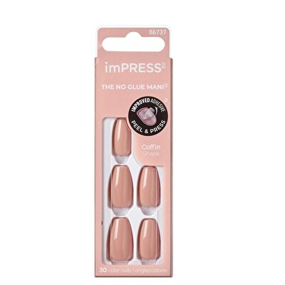 Impress Impress Color Kendinden Yapışkanlı Takma Tırnak Medium Sumptuous