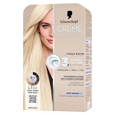 Creme Supreme Creme Supreme Ultra Yoğun Renk Açıcı L1++ 1 adet