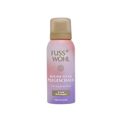 Fusswohl Fusswohl Ayak Bakım Köpüğü Mousse-To Oil- Çok Kuru Ciltler 100 ml