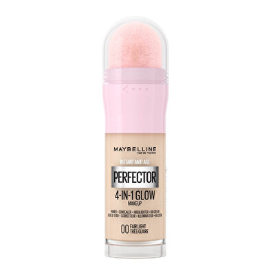 Maybelline Maybelline Instant Perfector Glow 4 Etki 1 Arada Fondöten 00 Fair Light
