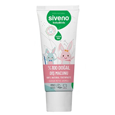Siveno Siveno Doğal Diş Macunu Bebek Ve Çocuklar İçin 50 ml