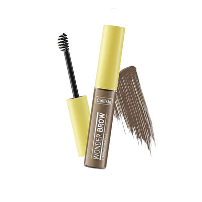 Callista Callista Wonder Brow Eyebrow Mascara Kaş Maskarası 01 Açık Kahve
