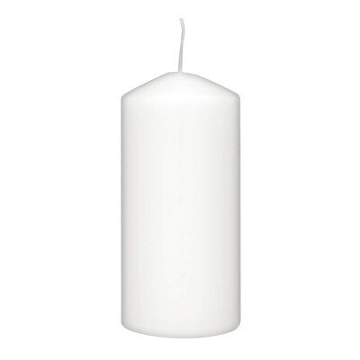 Rubin Licht Rubin Licht Silindir Mum Beyaz, 150x75 mm