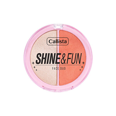 Callista Callista Shine & Fun Face Duo Allık & Aydınlatıcı Paleti 120 Dream Team