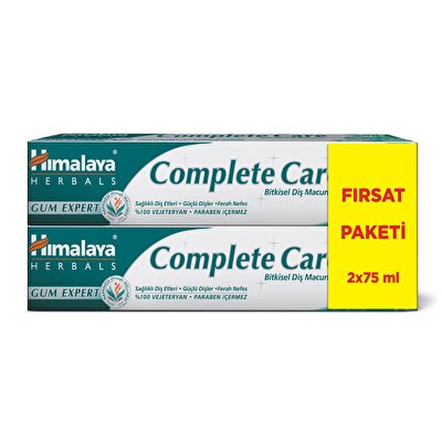 Himalaya Himalaya Diş Macunu Bitkisel Complete Care 75 ml x2