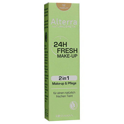 Alterra Alterra Fondöten 24 Fresh 02 Medium 30 ml