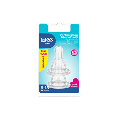 Wee Baby Wee Baby Biberon Emzik No 1 2'li