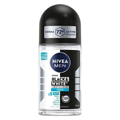 Nivea Men Nivea Men Roll-On Black&White Invisible Fresh 50 ml