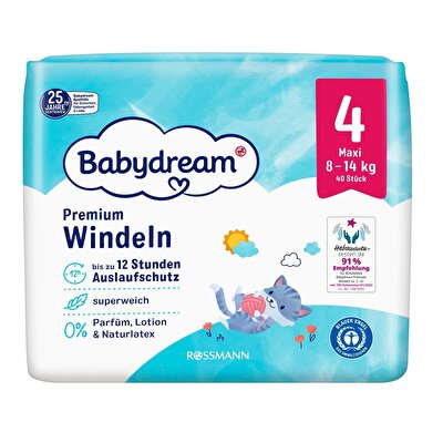 Babydream Babydream Bebek Bezi 4 Beden 40'lı