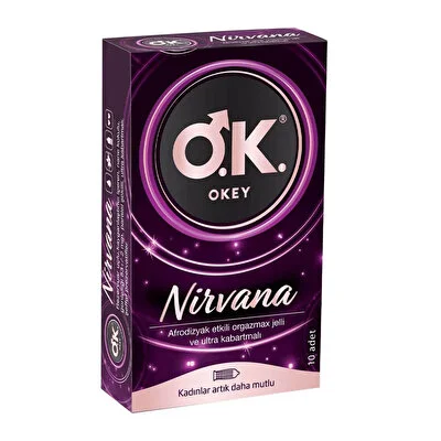 Okey Okey Prezervatif Nirvana 10'lu