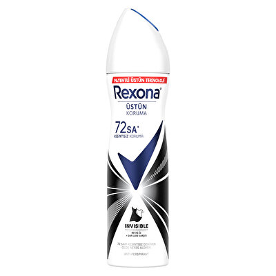 Rexona Rexona Kadın Sprey Deodorant 72h Invisible 150 ml