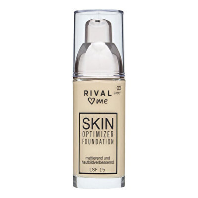 Rival Loves Me Rival Loves Me Fondöten Skin Optimizer No:02 Ivory 30 ml