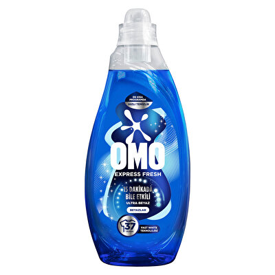 Omo Omo Express Fresh Ultra Beyaz Sıvı Çamaşır Deterjanı 1480 ml