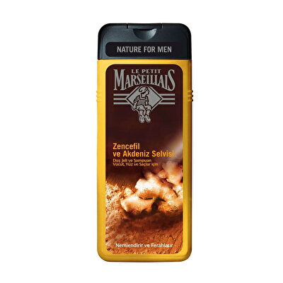 Le Petit Marseillais Le Petit Marseillais Duş Jeli Zencefil ve Akdeniz Selvisi 400 ml