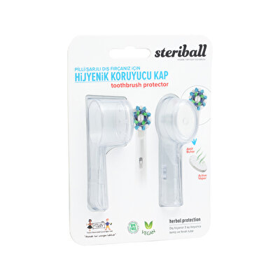 Steriball Steriball Elektrikli-Pilli Diş Fırçası Hijyenik Diş Fırçası Koruma Kabı