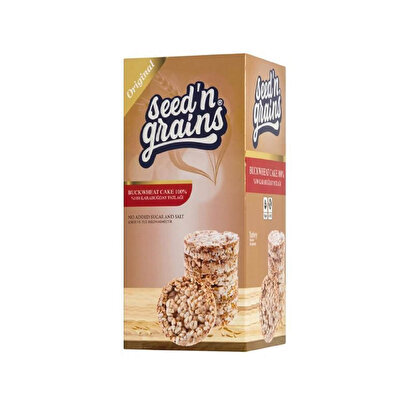 Seed'n Grains Seed'n Grains Karabuğday Patlağı 125 gr