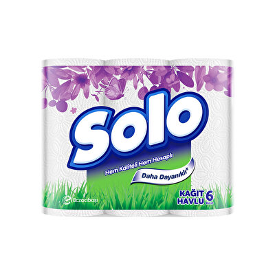 Solo Solo Kağıt Havlu Ultra Beyaz 6'lı