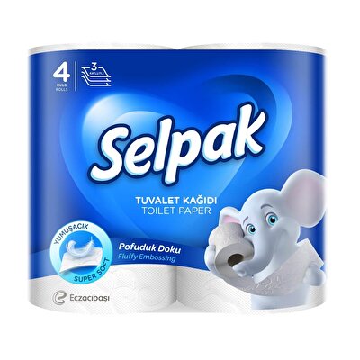 Selpak Selpak Tuvalet Kağıdı 4'lü