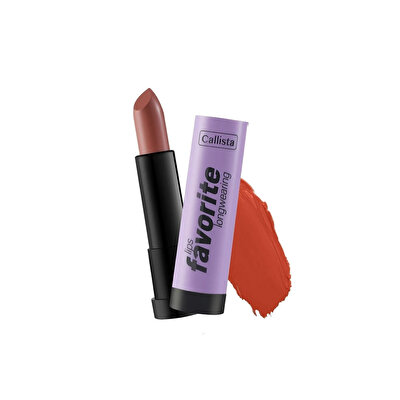 Callista Callista Lips Favorite Longwearing Lipstick Ruj 306 Here Kitty Kitty Kahverengi