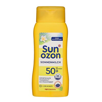 Sunozon Sunozon Güneş Koruyucu Süt 50+SPF Hassas Cilt 200 ml