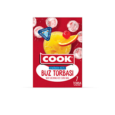 Cook Cook Buz Torbası Kendinden Kilitli 7'li