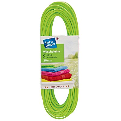 Flink & Sauber Flink & Sauber Çamaşır İpi İçi Çelik 20 mt