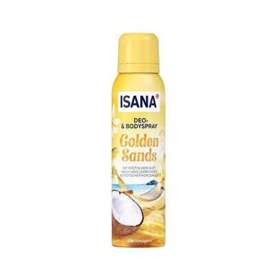 Isana Isana Deo & Body Spray Golden Sands 150 ml
