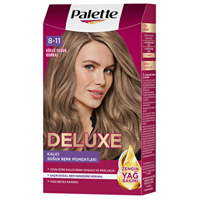 Palette Deluxe Palette Deluxe Saç Boyası 8-11 Küllü Soğuk Kumral 115 ml
