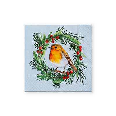 Alouette Alouette Yılbaşı Kuşlu Peçete 20'li