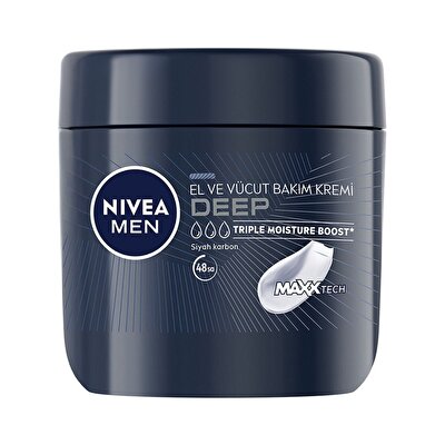 Nivea Men Nivea Men Erkek El ve Vücut Bakım Kremi Deep Impact 400ml