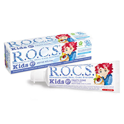 Rocs Rocs Diş Macunu Meyve Külahı 3 - 7 Yaş 35 ml